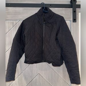 Lululemon Quilted Cropped Bomber Jacket